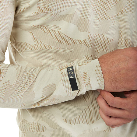 Koszulka Rowerowa Z Długim Rękawem Fox Ranger Tru Dri Cream