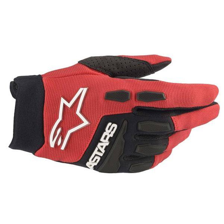 Rękawice Alpinestars FULL BORE BRIGHT RED/BLACK