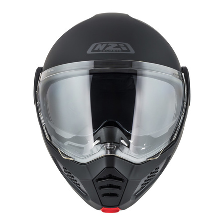 KASK MOTOCYKLOWY NZI MINIMOD DUO MATT BLACK