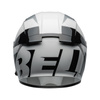 KASK MOTOCYKLOWY BELL LITHIUM ECE6 SHEAR SILVER WHITE
