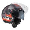 KASK MOTOCYKLOWY NZI RINGWAY 2 DUO ANTERA ANTRACITE RED MATT
