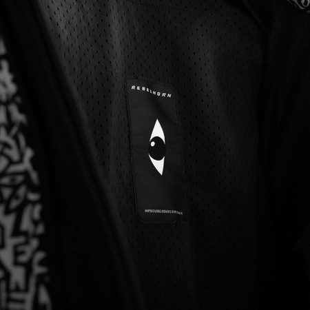 Kurtka Tekstylna REBELHORN Slash Noriaki Black/White Softshell 
