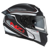 KASK MOTOCYKLOWY NZI EURUS 4 STREAM DUO CHARMANT BLACK WHITE TINTED S MATT