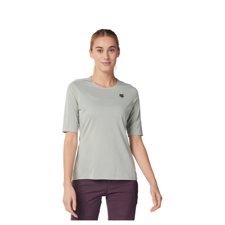 Koszulka Rowerowa FOX Lady Flexair Ascent Gery Vin