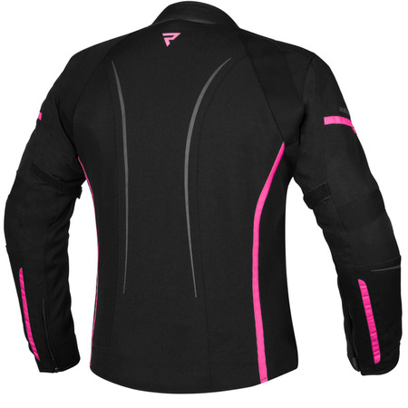 Kurtka tekstylna REBELHORN LUNA LADY Black/Flo Pink