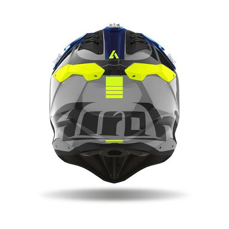 KASK AIROH Aviator 3 Push Blue Gloss