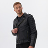 Kurtka Skórzana OZONE Ramones Modern Matt Black