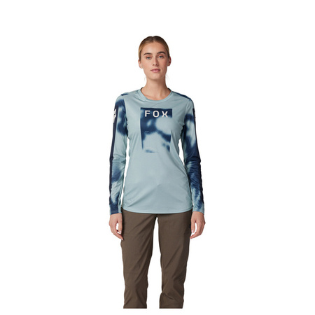 Koszulka Rowerowa Z Długim Rękawem FOX Lady Ranger Taunt Gunmetal