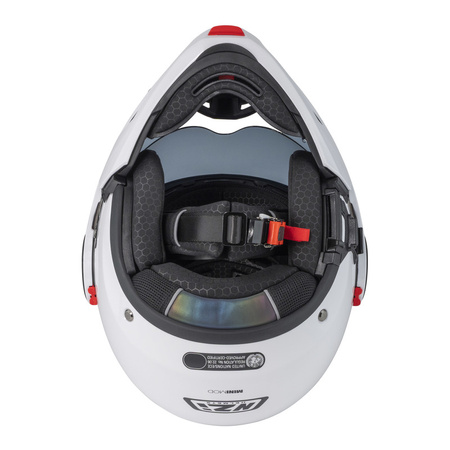 KASK MOTOCYKLOWY NZI MINIMOD DUO PEARL WHITE