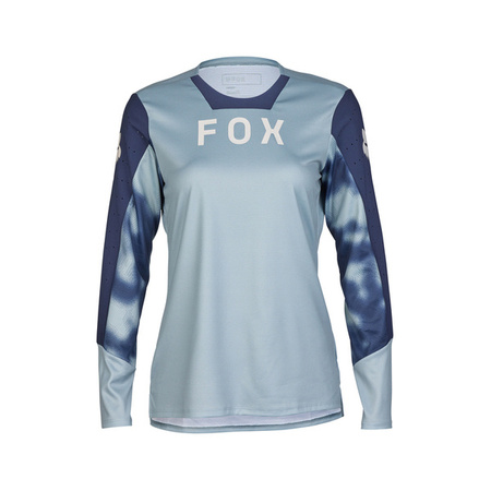 Koszulka Rowerowa Z Długim Rękawem FOX Lady Defend Taunt Gunmetal