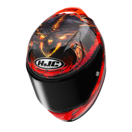 Kask Hjc Rpha12 Diablo Blizzard Red
