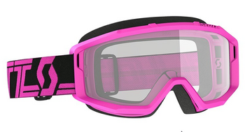 SCOTT Primal Clear – różowe gogle terenowe dla każdego rowerzysty