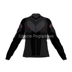 Kurtka Tekstylna Rebelhorn Hiflow V Lady Black/Grey/Fluo Pink Xxl