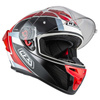 KASK MOTOCYKLOWY NZI TRENDY STREAM RAPID WHITE RED BLUE RED S