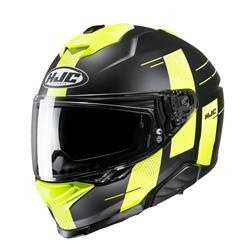 Kask motocyklowy integralny HJC I71 Peka Black/Yellow