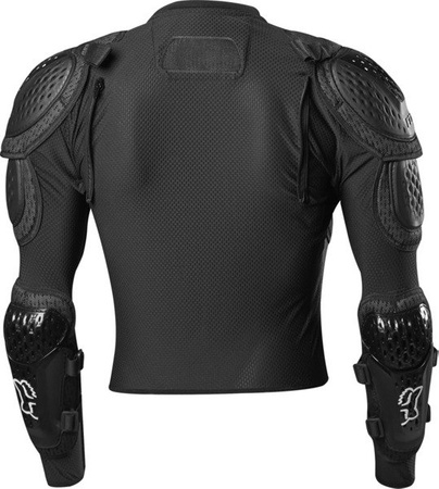 Koszulka z ochraniaczami zbroja motocyklowa na siatce FOX Titan Sport Black