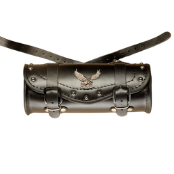 Wałek Piórnik motocyklowy skórzany HONDA Orzeł CHOPPER