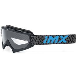 Gogle IMX Mud Black Matt/Grey/Blue - Szyba Clear (1 Szyba W Zestawie)