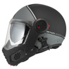 KASK MOTOCYKLOWY NZI MINIMOD DUO SMART BLACK ANTRACITE MATT