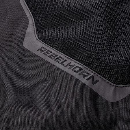 Kurtka tekstylna REBELHORN FLUX Black/Flo Yellow