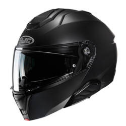 Kask motocyklowy szczękowy HJC I91 Solid Semi Flat Black