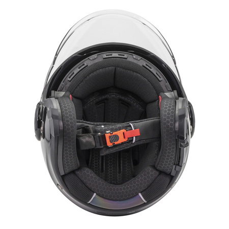 KASK MOTOCYKLOWY NZI RINGWAY 2 DUO BLACK