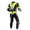 Kombinezon skórzany REBELHORN REBEL Black/Flo Yellow
