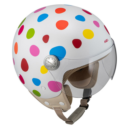 KASK MOTOCYKLOWY NZI PASARELA LUNAR MULTICOLOR MATT