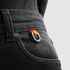 Spodnie Jeans Rebelhorn Bronco Monolayer Lady Washed Black 