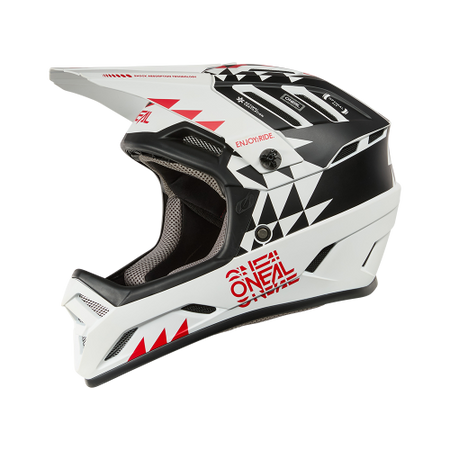 KASK ROWEROWY O'NEAL BACKFLIP KNOX WHITE/BLACK