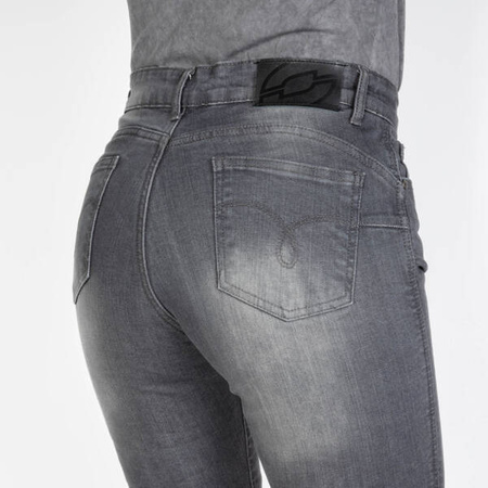 Spodnie Jeans OZONE Striker Lady Slim Fit Washed Grey L30