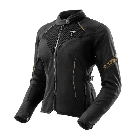 Kurtka Tekstylna Rebelhorn Jax Lady Black/Gold