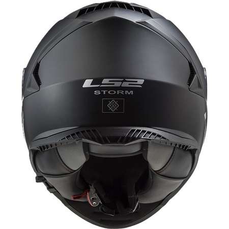 Kask motocyklowy integralny LS2 FF800 STORM II SOLID Matt Black