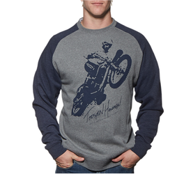Bluza Poppa Crew Fleece Black/Grey THOR