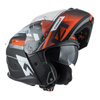 KASK MOTOCYKLOWY NZI COMBI 3 DUO METRIC BLACK RED MATT
