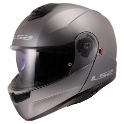 Kask motocyklowy szczękowy LS2 FF908 Strobe II Solid Matt Titanium