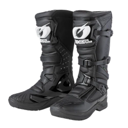 O’NEAL RSX Black – czarne buty motocrossowe dla początkujących z ochroną i świetnym trzymaniem
