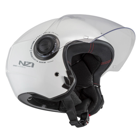KASK MOTOCYKLOWY NZI CIVIC SOLID NOUVEAU WHITE