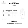 Rękawice skórzane REBELHORN THUG II LADY PERFOROWANE Black
