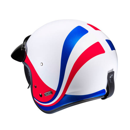 Kask motocyklowy otwarty na skuter/chopper'a HJC V31 Emgo White/Blue
