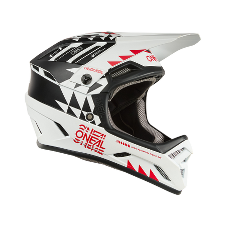 KASK ROWEROWY O'NEAL BACKFLIP KNOX WHITE/BLACK