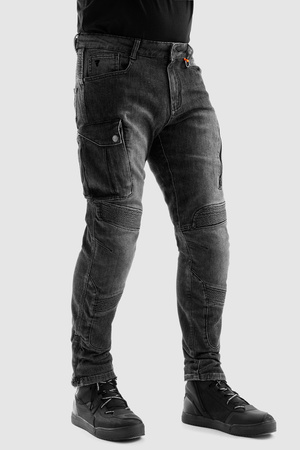 Spodnie Jeans Rebelhorn Vandal Monolayer Washed Black długość L34