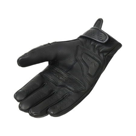 Rękawice skórzane REBELHORN THUG II LADY PERFOROWANE Black