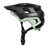 KASK ROWEROWY O'NEAL DEFENDER SOLID BLACK/MINT