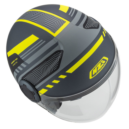 KASK MOTOCYKLOWY NZI RINGWAY 2 DUO CONNECTED ANTRACITE GREY MATT