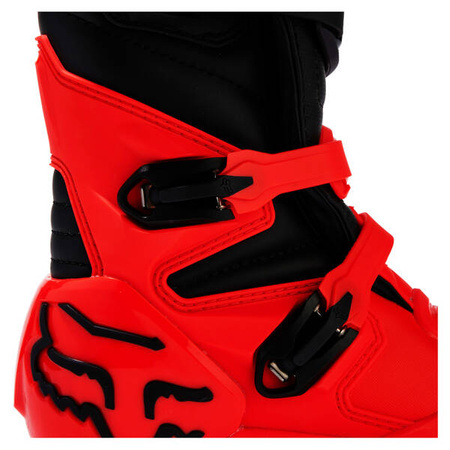 Buty motocrossowe dziecięce FOX Junior Comp Fluo Red