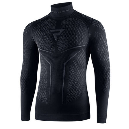 Koszulka termoaktywna z długim rękawem REBELHORN THERM II Black/Grey