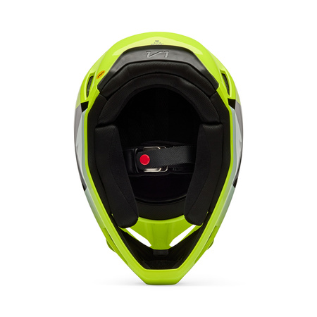 Kask motocrossowy FOX V1 Shield Fluo Yellow MIPS®