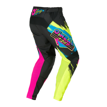 SPODNIE O'NEAL MAYHEM RESEDA BLACK/NEON YELLOW