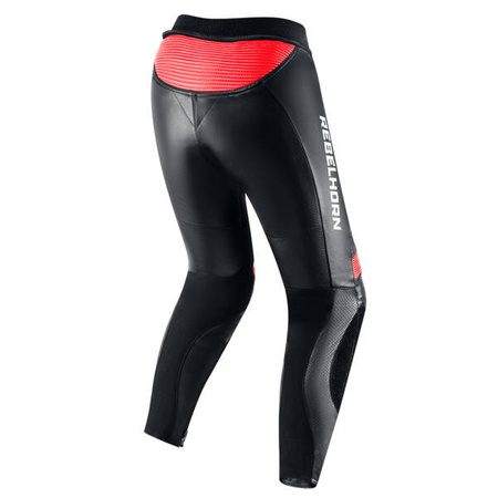 Spodnie skórzane REBELHORN REBEL LADY Black/Red